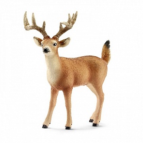 Фигурка - Олень средние рога, размер 10 х 4 х 11 см. (Schleich, 14709k)